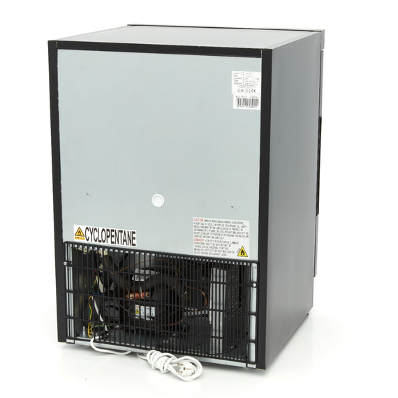 Maxima Gastro Gefrierschrank - 200 l - 2 Feste Regale - Schwarz 3 Maxima Gastro Gefrierschrank - 200 l - 2 Feste Regale - Schwarz