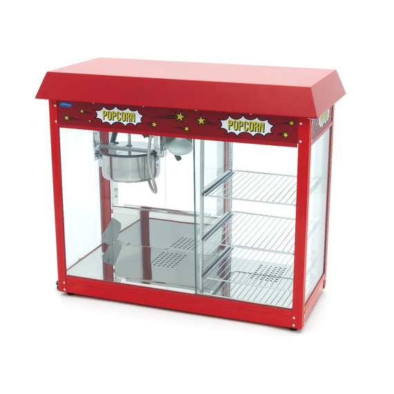 Maxima Popcornmaschine - 150gr - mit Warmhaltevitrine 3 Maxima Popcornmaschine - 150gr - mit Warmhaltevitrine