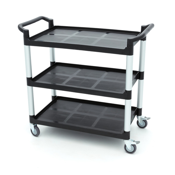 Maxima Servierwagen - 3 Kunststoffregale - 103 x 50,5 cm 3 Maxima Servierwagen - 3 Kunststoffregale - 103 x 50,5 cm