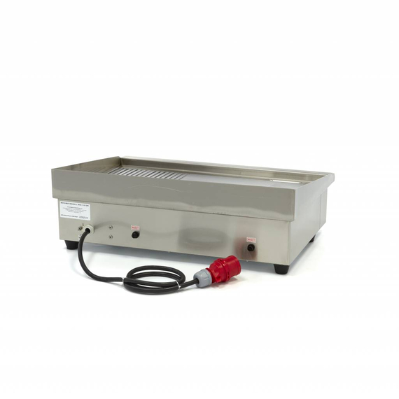 Maxima Gastro Grillplatte - Halb Gerillt - 73 cm - inkl. Tropfschale - 400 V 3 Maxima Gastro Grillplatte - Halb Gerillt - 73 cm - inkl. Tropfschale - 400 V