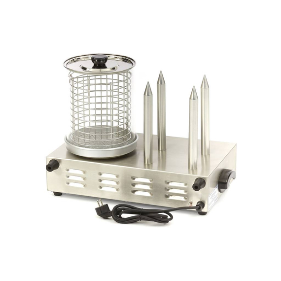 Maxima Gastro Würstchenwärmer - Ø20 x 24 cm - Spülmaschinenfest - mit 4 Spikes 3 Maxima Gastro Würstchenwärmer - Ø20 x 24 cm - Spülmaschinenfest - mit 4 Spikes