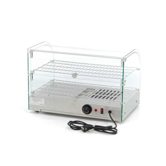 Maxima Gastro Wärmevitrine - 45 l - 55 cm - 2 Regale 3 Maxima Gastro Wärmevitrine - 45 l - 55 cm - 2 Regale