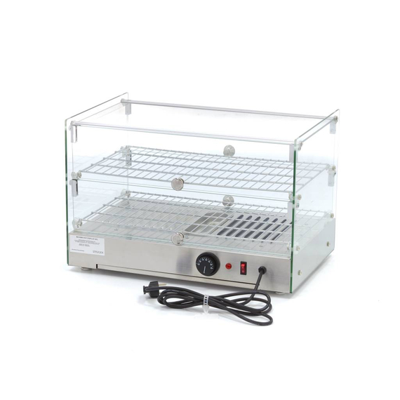 Maxima Gastro Wärmevitrine - 50 l - 55 cm - 2 Regale 4 Maxima Gastro Wärmevitrine - 50 l - 55 cm - 2 Regale