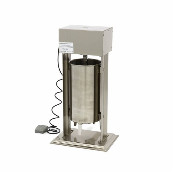 Maxima Gastro Wurstfüller - 15 l - Automatisch - Vertikal - inkl. 4 Füllrohre 3 Maxima Gastro Wurstfüller - 15 l - Automatisch - Vertikal - inkl. 4 Füllrohre