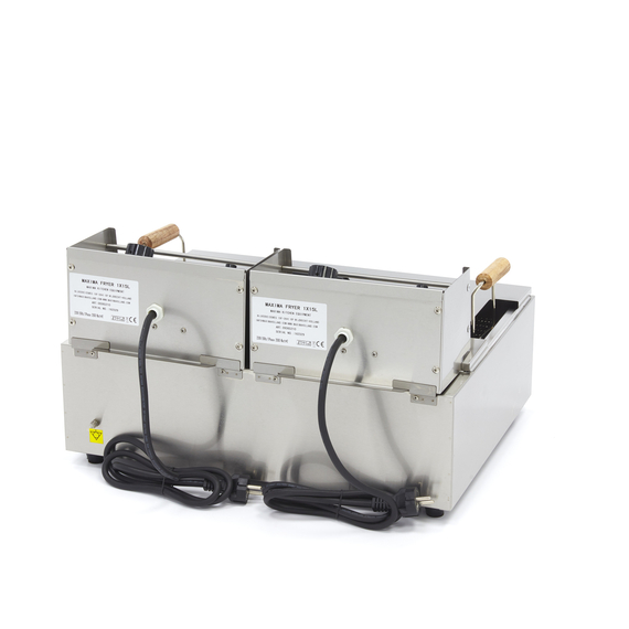 Maxima Gastro Fritteuse - 15 l - 1 Korb - Bis zu 3 kg Pommes 3 Maxima Gastro Fritteuse - 15 l - 1 Korb - Bis zu 3 kg Pommes