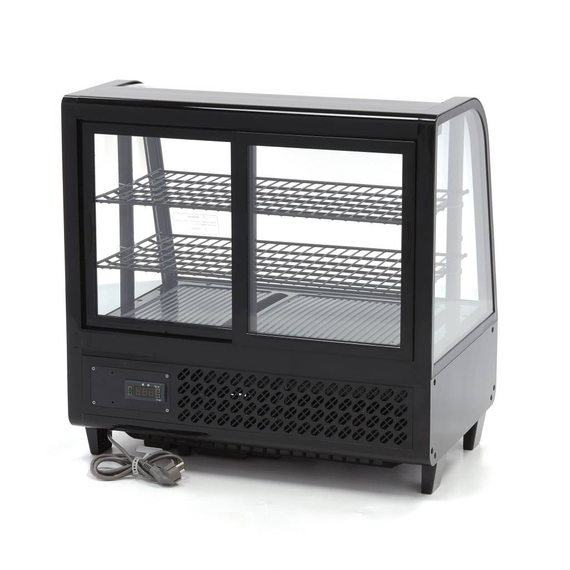 Maxima Gastro Glastürkühlschränke - 100 l - 68 cm - Hintere Schiebetür 3 Maxima Gastro Glastürkühlschränke - 100 l - 68 cm - Hintere Schiebetür