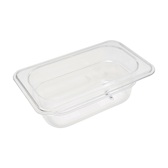 Maxima Gastro Gastronormbehälter - 1/9 GN - 6,5 cm Tief - Polycarbonat Maxima Gastro Gastronormbehälter - 1/9 GN - 6,5 cm Tief - Polycarbonat