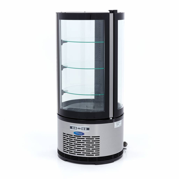 Maxima Gastro Glastürkühlschränke - 100 l - 48 cm - Runde Maxima Gastro Glastürkühlschränke - 100 l - 48 cm - Runde