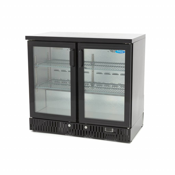 Maxima Gastro Getränke Kühlschrank - 2 Scharnier -Türen - 4 verstellbare Regale Maxima Gastro Getränke Kühlschrank - 2 Scharnier -Türen - 4 verstellbare Regale