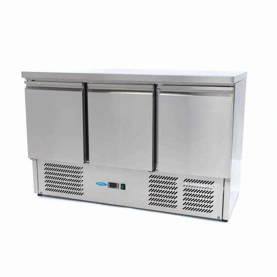 Maxima Gastro Kühltisch - 137 cm - 3 Türen Maxima Gastro Kühltisch - 137 cm - 3 Türen