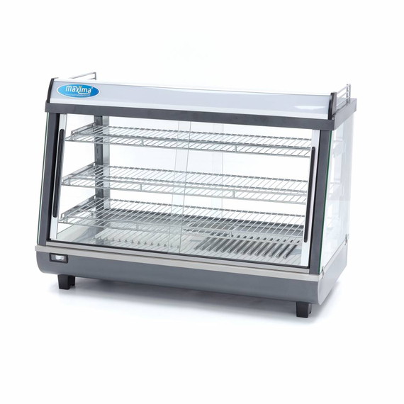 Maxima Gastro Wärmevitrine - 136 l - 91,5 cm - 3 Regale Maxima Gastro Wärmevitrine - 136 l - 91,5 cm - 3 Regale