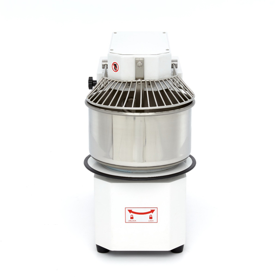 Maxima Gastro Teigmischer - 20 l - 12 kg Teig - 2 Geschwindigkeiten - Abnehmbare Schüssel 1 Maxima Gastro Teigmischer - 20 l - 12 kg Teig - 2 Geschwindigkeiten - Abnehmbare Schüssel