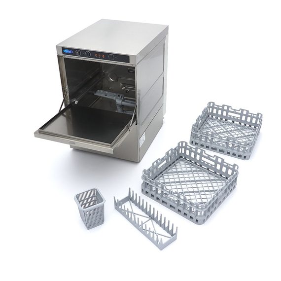 Maxima Gastro Gläserspülermaschine - 35 x 35 cm - mit Abfluss, Spülenhilfe und Seifenpumpe 9 Maxima Gastro Gläserspülermaschine - 35 x 35 cm - mit Abfluss, Spülenhilfe und Seifenpumpe