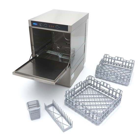 Maxima Gastro Geschirrspüler-Unterbau - 40 x 40 cm - mit Abfluss-, Spülenhilfe- und Seifenpumpen - 230 V 9 Maxima Gastro Geschirrspüler-Unterbau - 40 x 40 cm - mit Abfluss-, Spülenhilfe- und Seifenpumpen - 230 V
