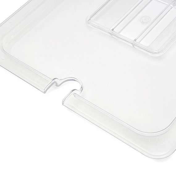Maxima Gastro Gastronormdeckel - 1/2 GN - Polycarbonat - mit Pause 2 Maxima Gastro Gastronormdeckel - 1/2 GN - Polycarbonat - mit Pause