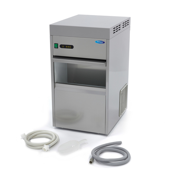 Maxima Gastro Eiswürfelmaschine - 50 kg/Tag - Zerkleinert/Flocken - Wasser Gekühlt 4 Maxima Gastro Eiswürfelmaschine - 50 kg/Tag - Zerkleinert/Flocken - Wasser Gekühlt