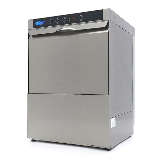 Maxima Gastro Geschirrspüler-Unterbau - 50 x 50 cm - mit Abfluss-, Spülenhilfe- und Seifenpumpen - 400 V 4 Maxima Gastro Geschirrspüler-Unterbau - 50 x 50 cm - mit Abfluss-, Spülenhilfe- und Seifenpumpen - 400 V