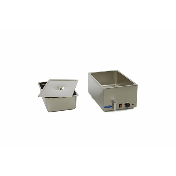 Maxima Gastro Bain Marie - mit Wasserhahn - inkl. 1/1 GN Set - Elektrisch 4 Maxima Gastro Bain Marie - mit Wasserhahn - inkl. 1/1 GN Set - Elektrisch
