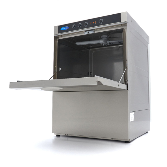 Maxima Gastro Geschirrspüler-Unterbau - 50 x 50 cm - mit Abfluss-, Spülenhilfe- und Seifenpumpen - 400 V Maxima Gastro Geschirrspüler-Unterbau - 50 x 50 cm - mit Abfluss-, Spülenhilfe- und Seifenpumpen - 400 V