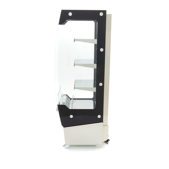 Maxima Gastro Glastürkühlschränke - 220 l - 50 x 50 cm - Öffnen 2 Maxima Gastro Glastürkühlschränke - 220 l - 50 x 50 cm - Öffnen