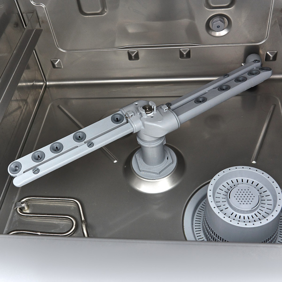 Maxima Gastro Geschirrspüler-Unterbau - 50 x 50 cm - mit Abfluss-, Spülenhilfe- und Seifenpumpen - 400 V 8 Maxima Gastro Geschirrspüler-Unterbau - 50 x 50 cm - mit Abfluss-, Spülenhilfe- und Seifenpumpen - 400 V