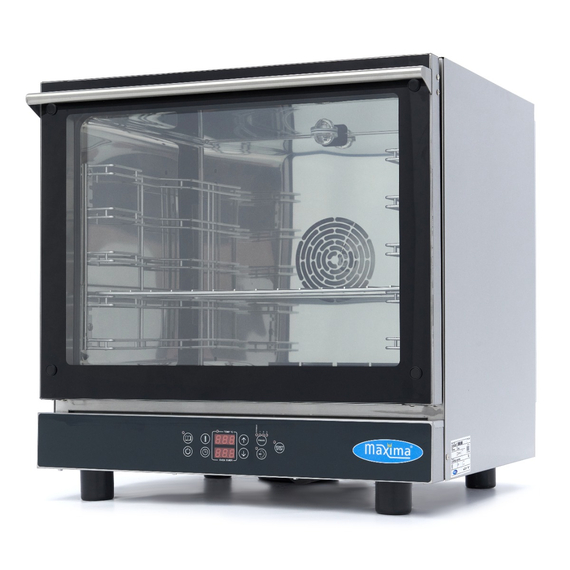 Maxima Gastro Combi - Dampfofen - Passt 5 Tabletts (1/1GN / 60 x 40 cm) - Digital Anzeige - 400 V Maxima Gastro Combi - Dampfofen - Passt 5 Tabletts (1/1GN / 60 x 40 cm) - Digital Anzeige - 400 V