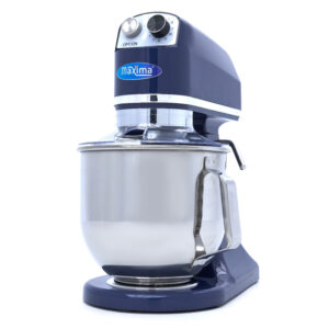 Maxima Gastro Planetenmischer - 7 l - Bis zu 2 kg Teig - Stahlblau