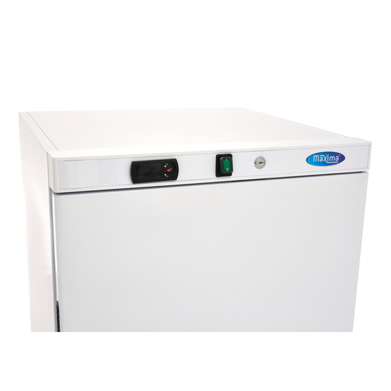 Maxima Gastro Kühlschrank - 200 l - 3 Verstellbare Regale - Weiß 5 Maxima Gastro Kühlschrank - 200 l - 3 Verstellbare Regale - Weiß