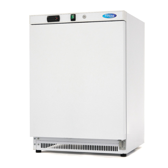 Maxima Gastro Gefrierschrank - 200 l - 2 Feste Regale - Weiß Maxima Gastro Gefrierschrank - 200 l - 2 Feste Regale - Weiß