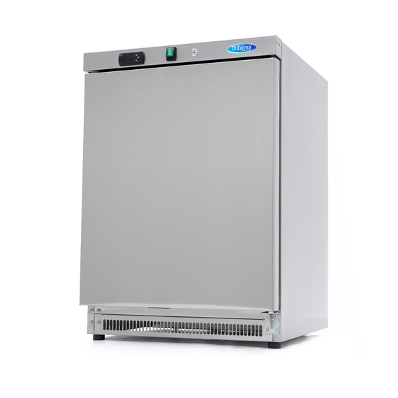 Maxima Gastro Kühlschrank - 200 l - 3 Verstellbare Regale - Rostfreier Stahl Maxima Gastro Kühlschrank - 200 l - 3 Verstellbare Regale - Rostfreier Stahl