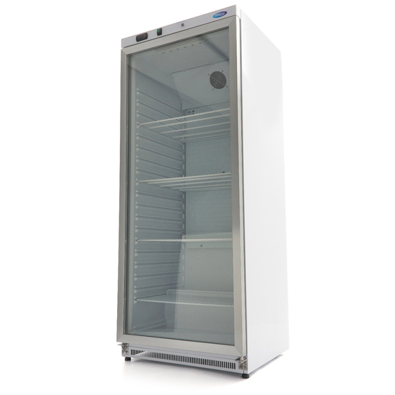 Maxima Gastro Kühlschrank - 600 l - Weiß - mit Glastür Maxima Gastro Kühlschrank - 600 l - Weiß - mit Glastür