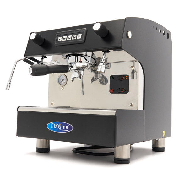 Maxima Gastro Espressomaschine - 1 Kolben - 180 Tassen pro Stunde Maxima Gastro Espressomaschine - 1 Kolben - 180 Tassen pro Stunde