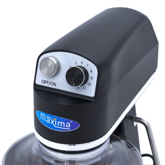 Maxima Gastro Planetenmischer - 7 l - Bis zu 2 kg Teig - Schwarz Matt 4 Maxima Gastro Planetenmischer - 7 l - Bis zu 2 kg Teig - Schwarz Matt