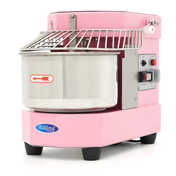 Maxima Gastro Teigmischer - 8 l - 4,5 kg Teig - Rosa Maxima Gastro Teigmischer - 8 l - 4,5 kg Teig - Rosa