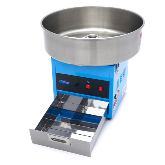 Maxima Gastro Zuckerwattemaschine - Ø 52cm - Blau 8 Maxima Gastro Zuckerwattemaschine - Ø 52cm - Blau