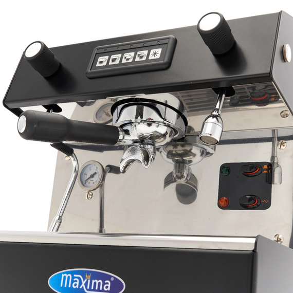 Maxima Gastro Espressomaschine - 1 Kolben - 180 Tassen pro Stunde 4 Maxima Gastro Espressomaschine - 1 Kolben - 180 Tassen pro Stunde