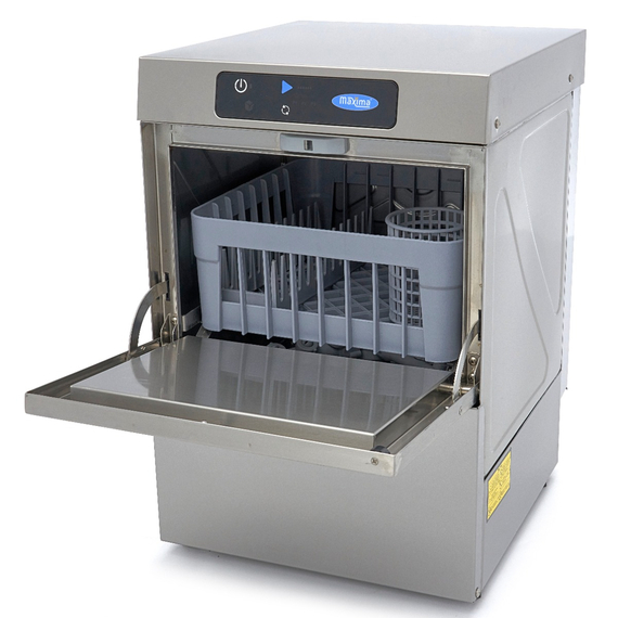 Maxima Gastro Gläserspülermaschine - 35 x 35 cm - mit Spülenhilfepumpe - Digital Anzeige - 230 V 6 Maxima Gastro Gläserspülermaschine - 35 x 35 cm - mit Spülenhilfepumpe - Digital Anzeige - 230 V