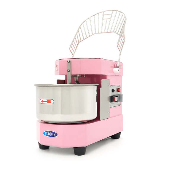 Maxima Gastro Teigmischer - 8 l - 4,5 kg Teig - Rosa 4 Maxima Gastro Teigmischer - 8 l - 4,5 kg Teig - Rosa