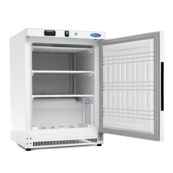 Maxima Gastro Gefrierschrank - 200 l - 2 Feste Regale - Weiß 4 Maxima Gastro Gefrierschrank - 200 l - 2 Feste Regale - Weiß