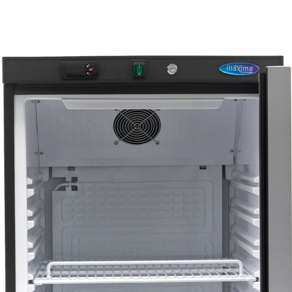 Maxima Gastro Kühlschrank - 400 l - Schwarz - mit Glastür 4 Maxima Gastro Kühlschrank - 400 l - Schwarz - mit Glastür
