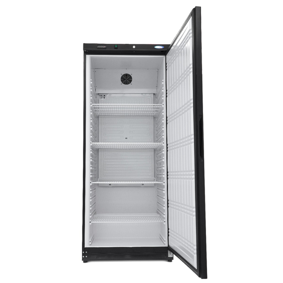 Maxima Gastro Kühlschrank - 600 l - 4 Verstellbare Regale - Schwarz 4 Maxima Gastro Kühlschrank - 600 l - 4 Verstellbare Regale - Schwarz