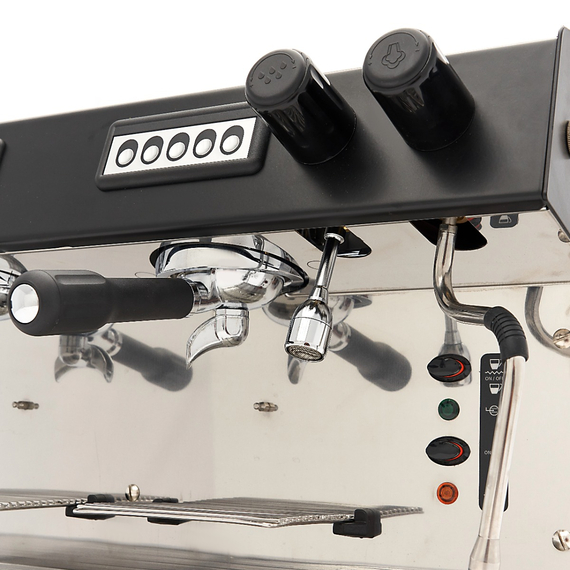 Maxima Gastro Espressomaschine - 2 Kolben - 360 Tassen pro Stunde 4 Maxima Gastro Espressomaschine - 2 Kolben - 360 Tassen pro Stunde