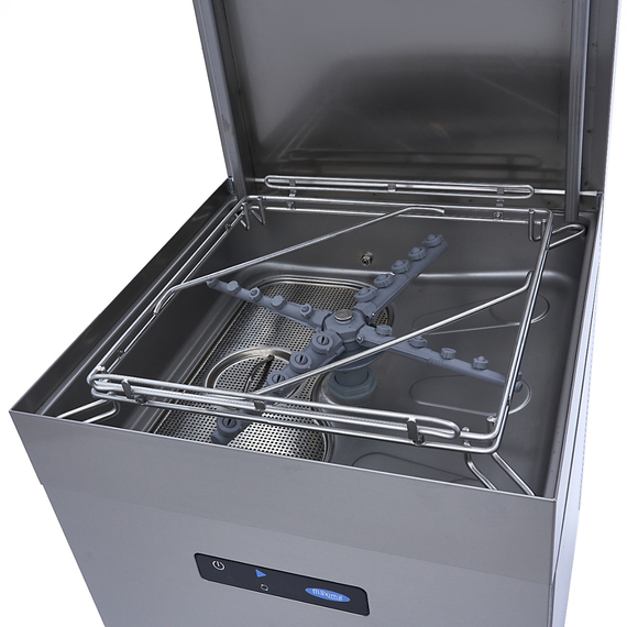 Maxima Gastro Haubenspülmaschine - 50 x 50 cm - mit Spülenhilfe- und Seifenpumpen - Digital Anzeige - 400 V 9 Maxima Gastro Haubenspülmaschine - 50 x 50 cm - mit Spülenhilfe- und Seifenpumpen - Digital Anzeige - 400 V