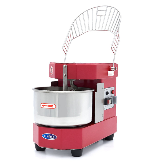 Maxima Gastro Teigmischer - 8 l - 4,5 kg Teig - Raspberryrot 4 Maxima Gastro Teigmischer - 8 l - 4,5 kg Teig - Raspberryrot