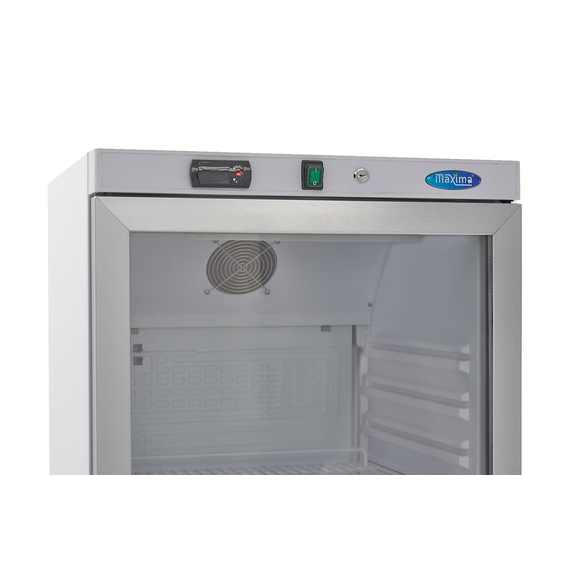 Maxima Gastro Kühlschrank - 400 l - Weiß - mit Glastür 5 Maxima Gastro Kühlschrank - 400 l - Weiß - mit Glastür