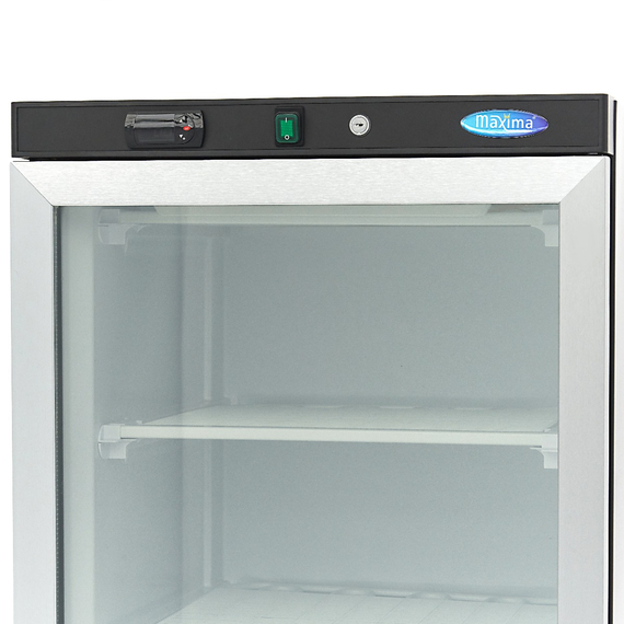 Maxima Gastro Gefrierschrank - 400 l - Schwarz - mit Glastür 5 Maxima Gastro Gefrierschrank - 400 l - Schwarz - mit Glastür