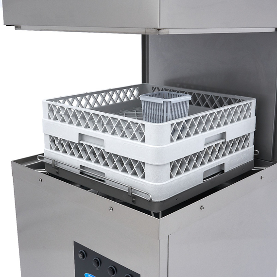 Maxima Haubenspülmaschine - 50x50cm - mit Abfluss-, Spül- und Seifenpumpen - 400V 6 Maxima Haubenspülmaschine - 50x50cm - mit Abfluss-, Spül- und Seifenpumpen - 400V