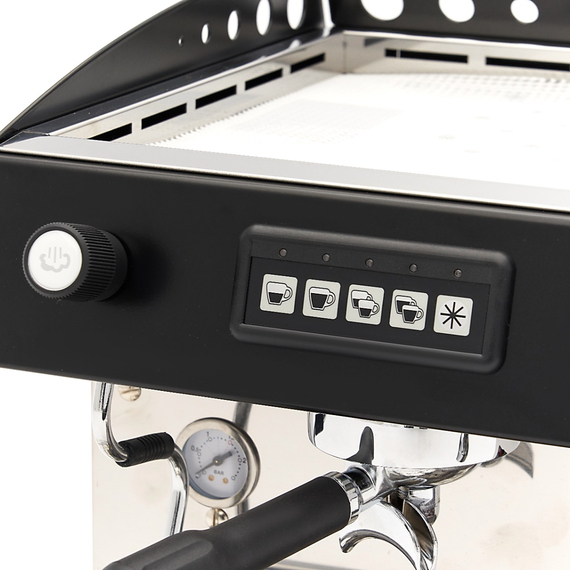 Maxima Gastro Espressomaschine - 1 Kolben - 180 Tassen pro Stunde 6 Maxima Gastro Espressomaschine - 1 Kolben - 180 Tassen pro Stunde