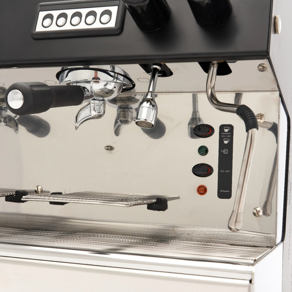 Maxima Gastro Espressomaschine - 2 Kolben - 360 Tassen pro Stunde 5 Maxima Gastro Espressomaschine - 2 Kolben - 360 Tassen pro Stunde