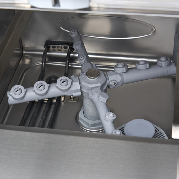 Maxima Gastro Gläserspülermaschine - 35 x 35 cm - mit Abfluss-, Spülenhilfe- und Seifenpumpen - Digital Anzeige - 230 V 8 Maxima Gastro Gläserspülermaschine - 35 x 35 cm - mit Abfluss-, Spülenhilfe- und Seifenpumpen - Digital Anzeige - 230 V